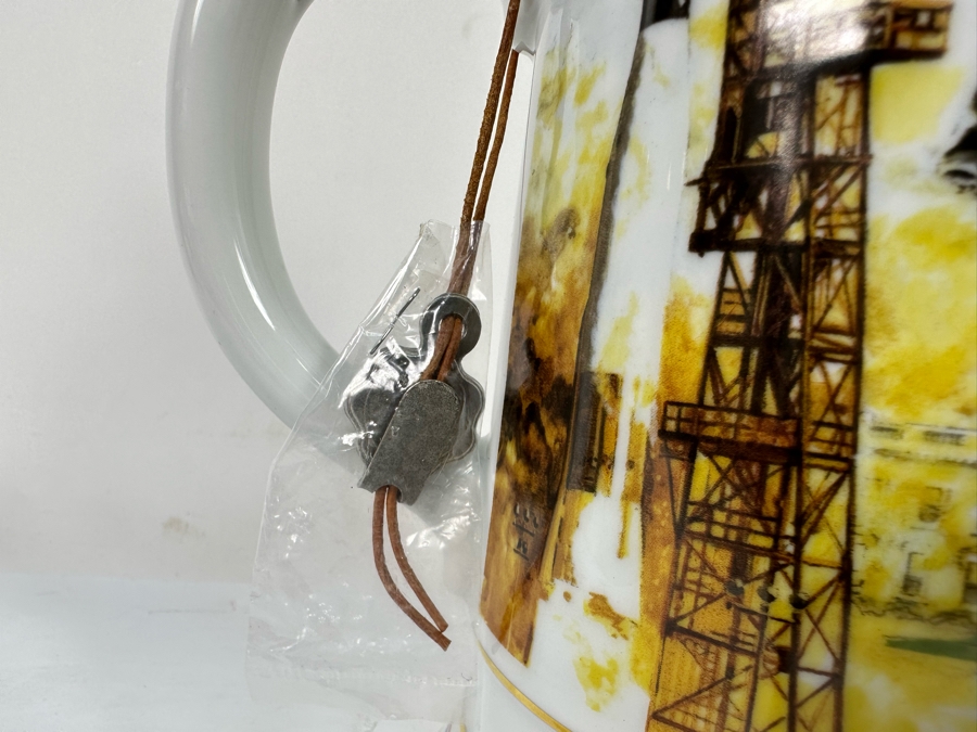 Limited Edition John F. Kennedy Beer Stein Handcrafted In Germany By S.P. Gerz Limited To 12,500 American Heritage Collection 12H [Photo 8]