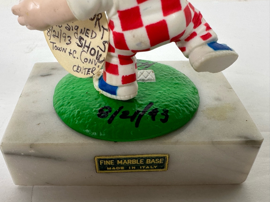 Signed Andy Benis Bob's Big Boy Figurine 3H [Photo 10]