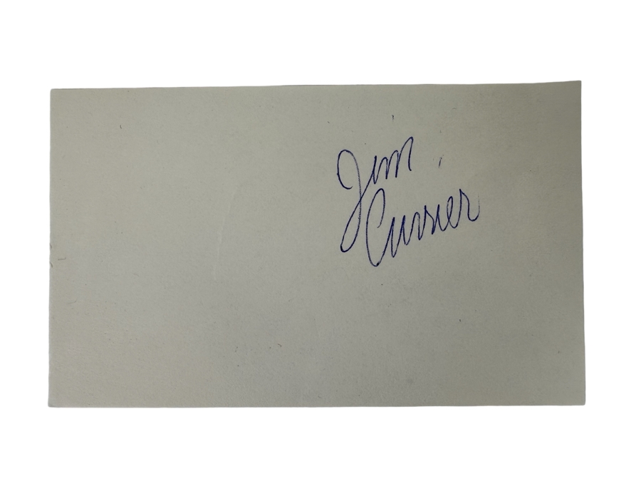 Jim Currier Former No. 1 Tennis Player Autograph [Photo 1]