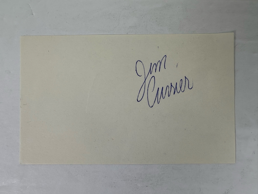 Jim Currier Former No. 1 Tennis Player Autograph [Photo 3]