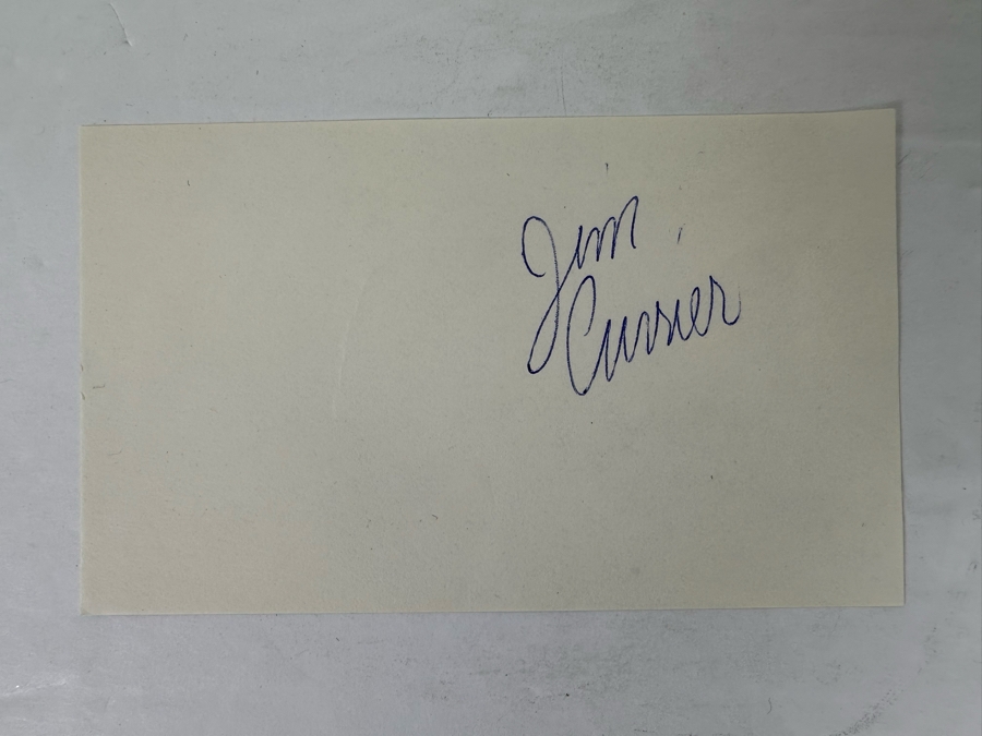 Jim Currier Former No. 1 Tennis Player Autograph [Photo 2]