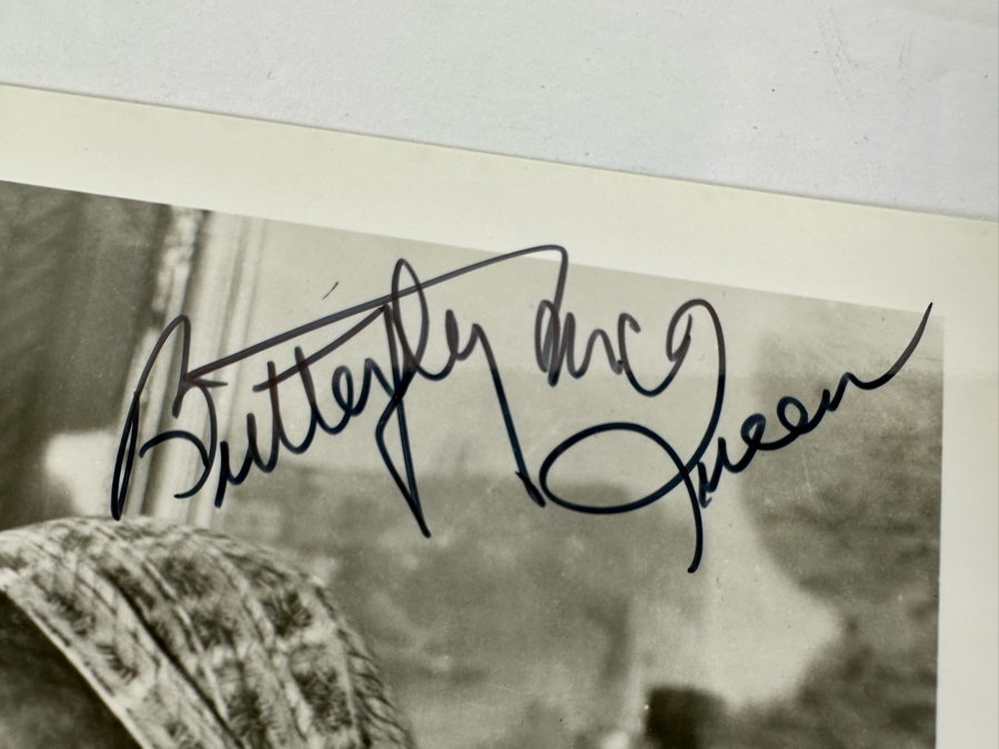 Gone With The Wind Butterfly McQueen Autographed Photograph With Vivien Leigh (Signed By Butterfly McQueen)  [Photo 4]
