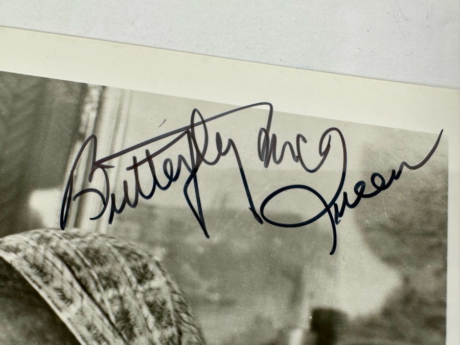 Gone With The Wind Butterfly McQueen Autographed Photograph With Vivien Leigh (Signed By Butterfly McQueen)  [Photo 5]
