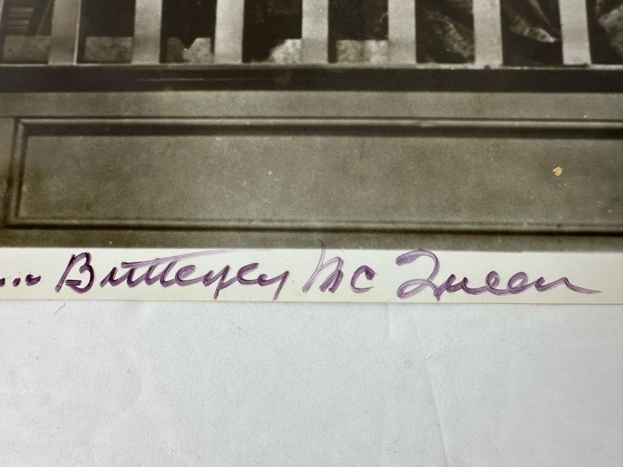 Gone With The Wind Butterfly McQueen Autographed Photograph With Vivien Leigh (Signed By Butterfly McQueen)  [Photo 7]