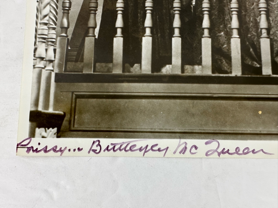 Gone With The Wind Butterfly McQueen Autographed Photograph With Vivien Leigh (Signed By Butterfly McQueen)  [Photo 5]