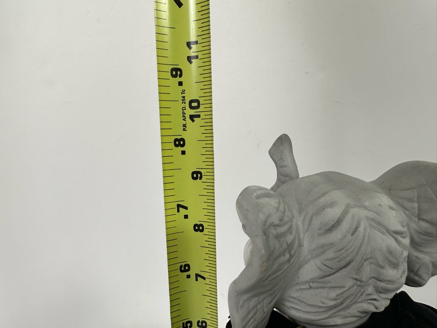 Vintage 1984 Republican Convention Porcelain Elephant Mascot Doll With Stand And Original Tags 9.5H [Photo 9]