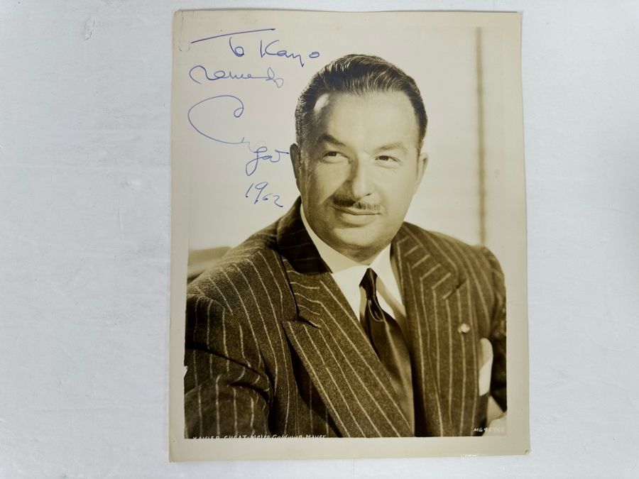 Autographed Xavier Cugat Photograph 1962 8 X 10 [Photo 3]