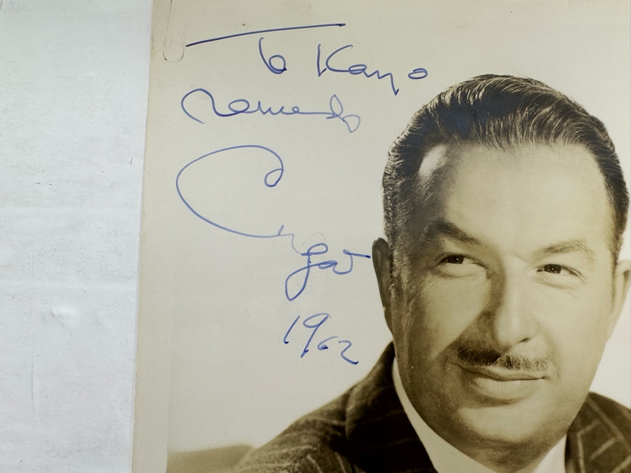 Autographed Xavier Cugat Photograph 1962 8 X 10 [Photo 4]