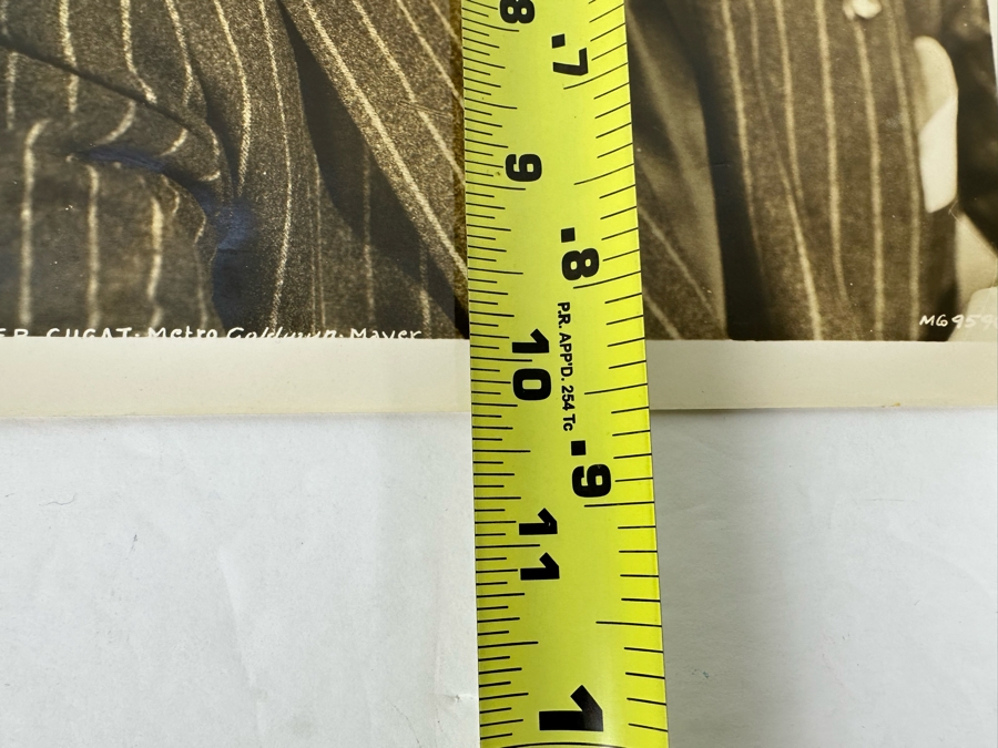 Autographed Xavier Cugat Photograph 1962 8 X 10 [Photo 10]