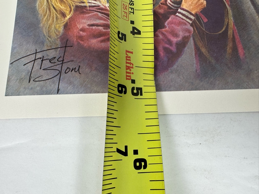 Pair Of Signed Fred Stone Horse Prints 6.5 X 6 And 5 X 5 [Photo 9]