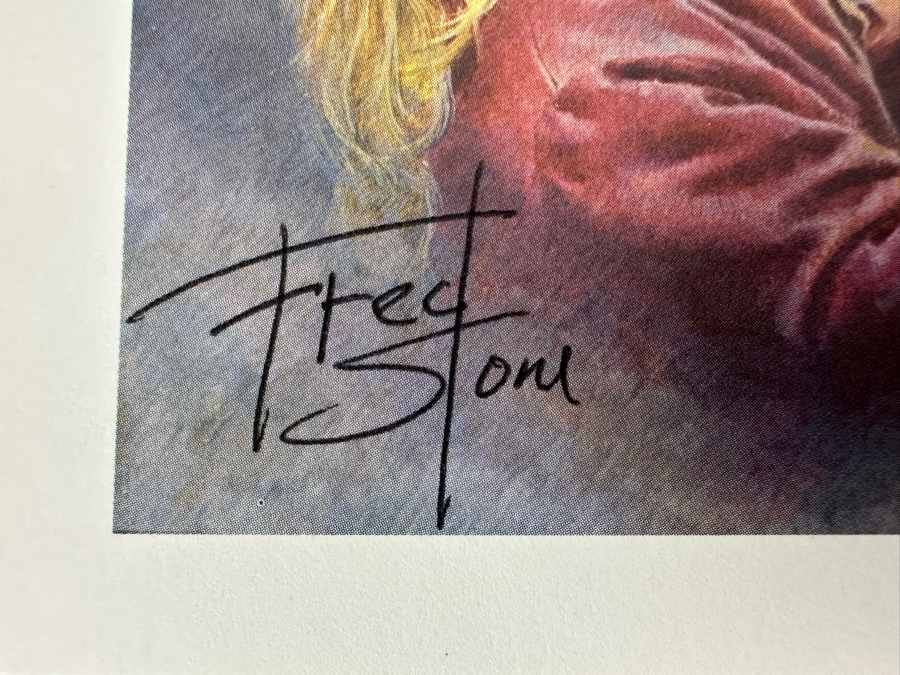 Pair Of Signed Fred Stone Horse Prints 6.5 X 6 And 5 X 5 [Photo 7]
