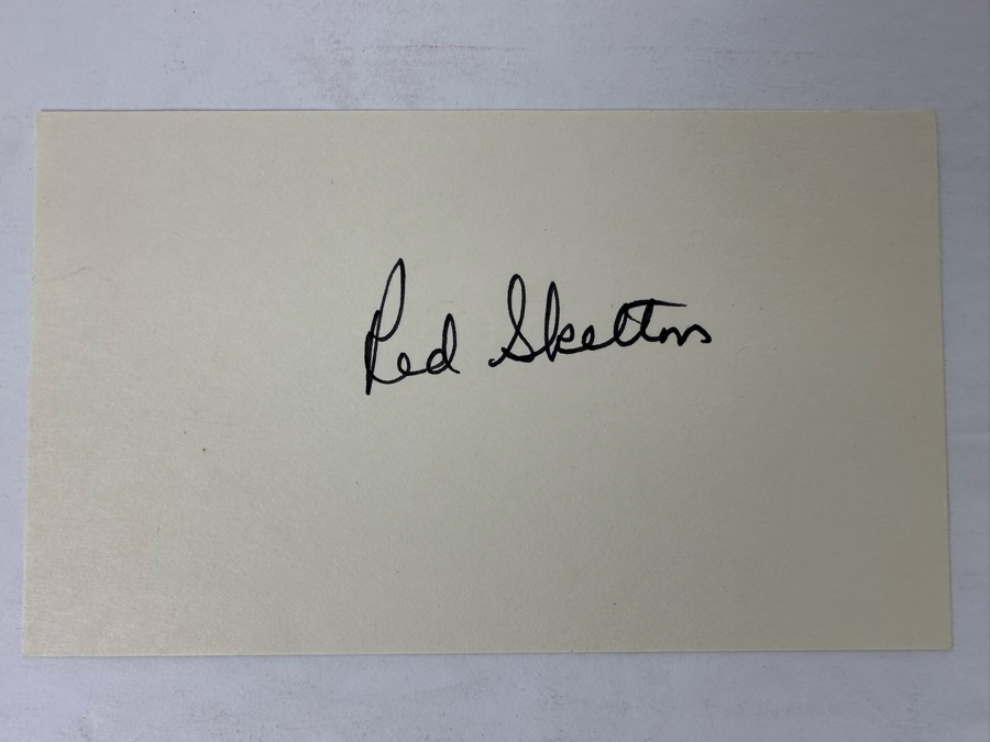 Red Skelton Autograph [Photo 2]