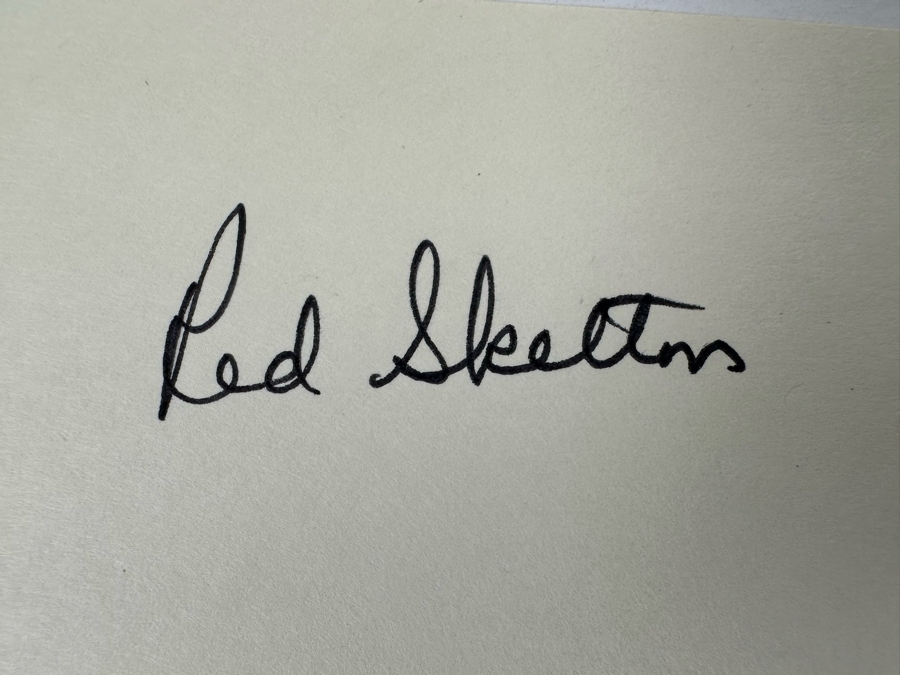 Red Skelton Autograph [Photo 3]
