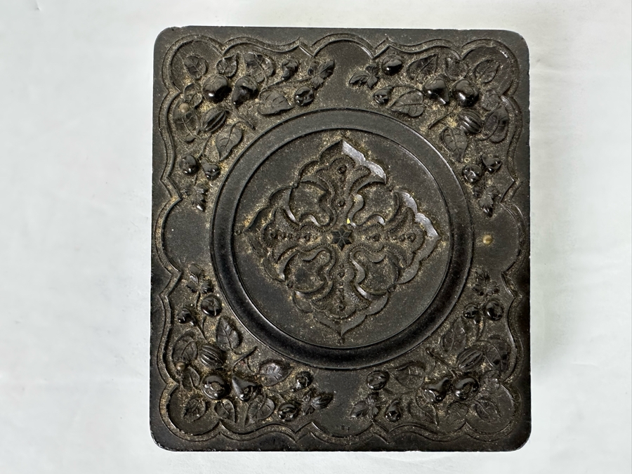 Antique Civil War Ninth Plate Ambrotype Photograph Of Solidier In Genuine Union Case Improved With Fine Gilt By S. Peck & Co [Photo 3]