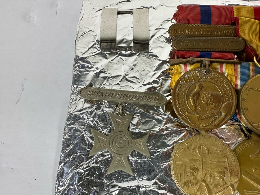 Vintage United States Marine Corp Medals From World War II & Korean War - See Photos [Photo 4]