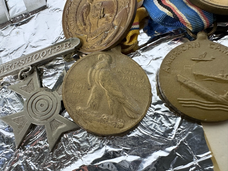 Vintage United States Marine Corp Medals From World War II & Korean War - See Photos [Photo 26]