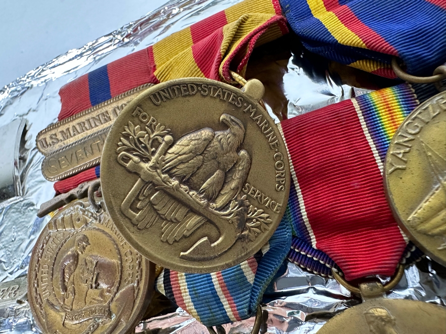 Vintage United States Marine Corp Medals From World War II & Korean War - See Photos [Photo 18]