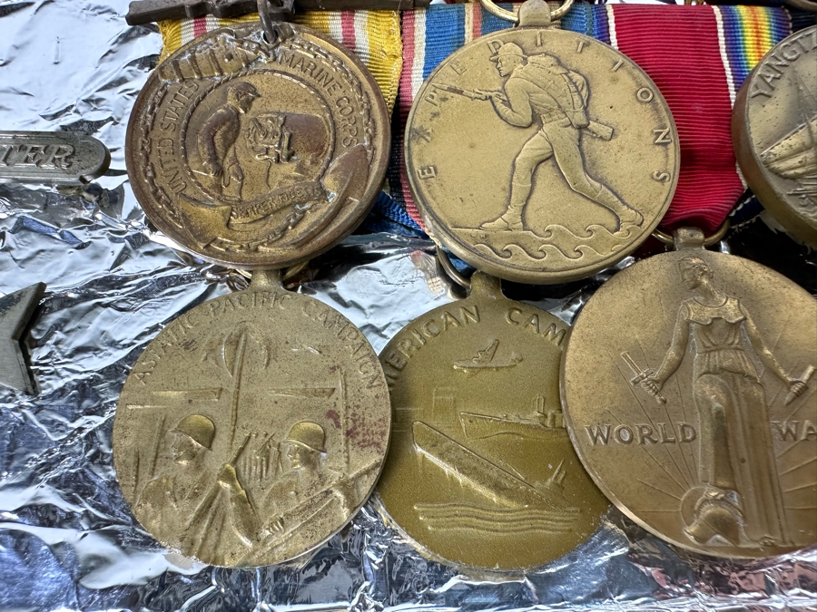Vintage United States Marine Corp Medals From World War II & Korean War - See Photos [Photo 7]
