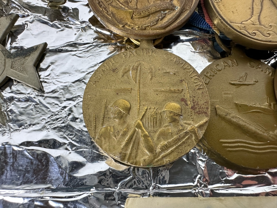 Vintage United States Marine Corp Medals From World War II & Korean War - See Photos [Photo 8]