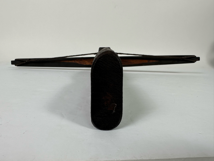 Vintage Handcrafted Working Wooden Handheld Crossbow 5W X 8L [Photo 12]