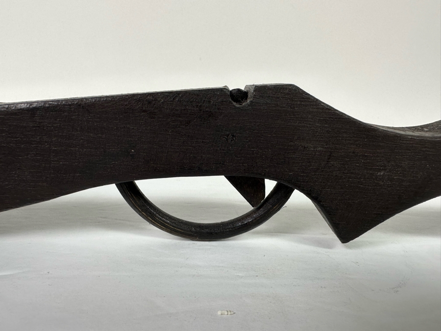 Vintage Handcrafted Working Wooden Handheld Crossbow 5W X 8L [Photo 6]