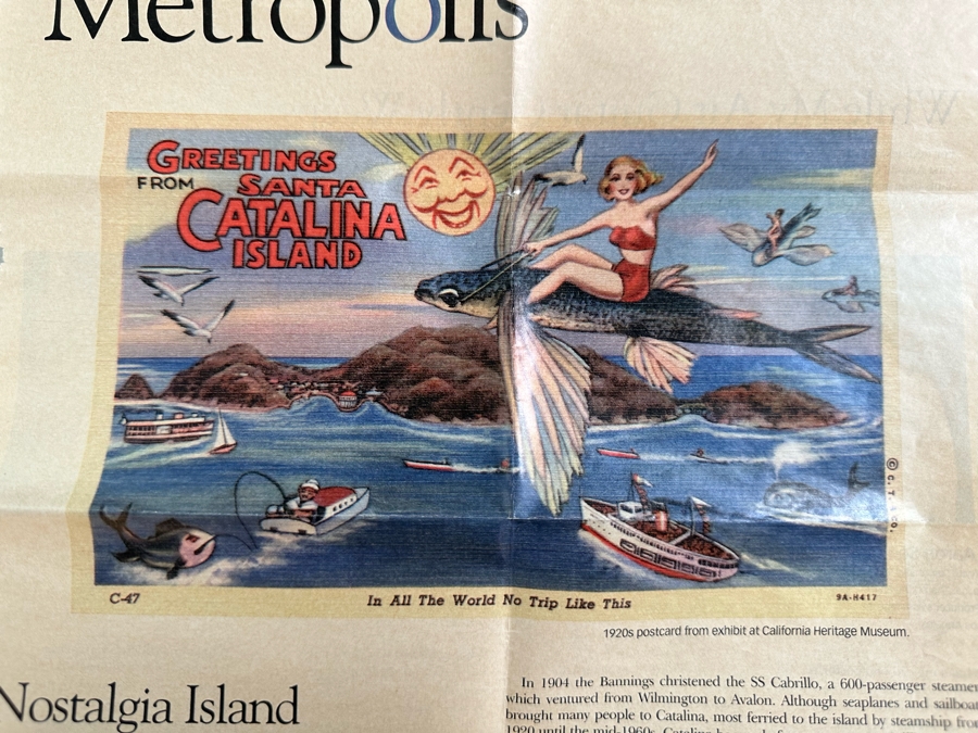 Vintage Salvaged Ship's Compass Mark XV Mod. O From The SS Catalina Steamship (1924-1975) (California's Last Steamship) After It Shipwrecked In The Harbour At Ensenada, Mexico Not Working As A Compass 13W X 12H [Photo 25]