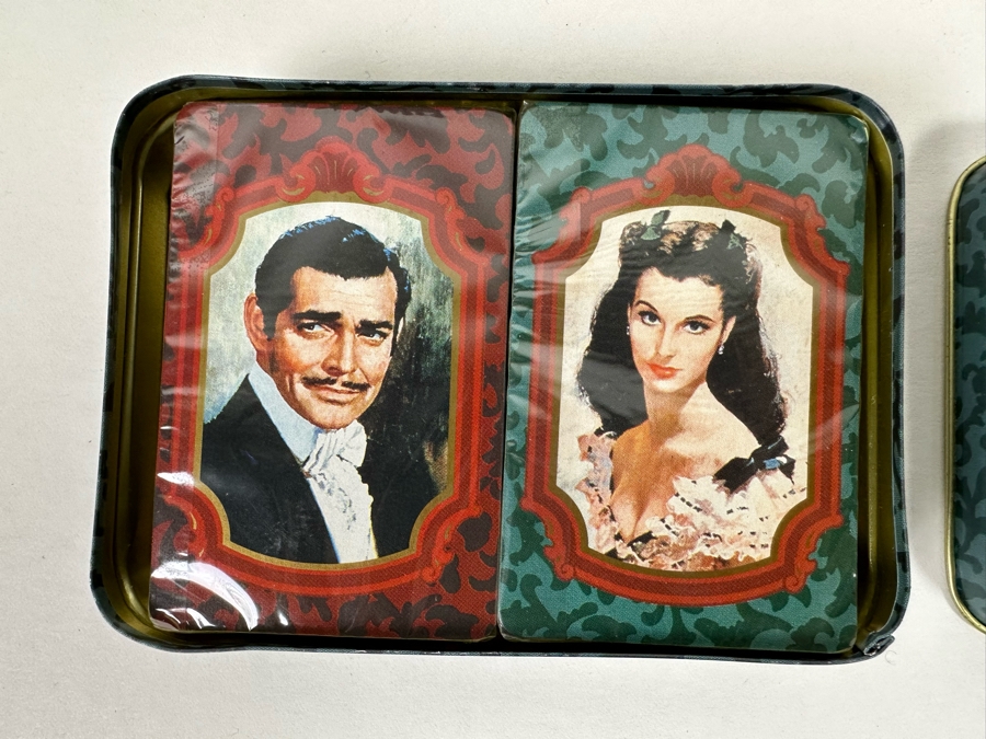 Sealed Gone With The Wind 50th Anniversary VHS Collector's Set, Signed Gone With The Wind Collector's Guide Signed By Patrick McCarver And Sealed Gone With The Wind Playing Cards [Photo 11]