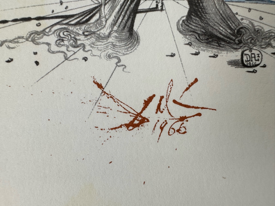 Pair Of 35th Anniversary 1981 United Nations First Day Covers Stamps With Salvador Dali Artwork [Photo 5]