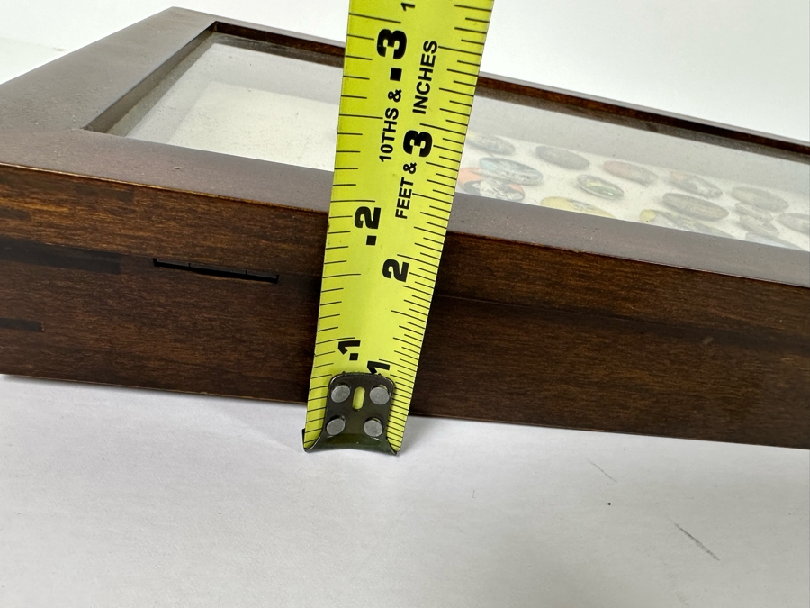 Collection Of Vintage Collectible Western Movie Star Actor Cowboy Buttons In Nice Shawdowbox Hinged Display Case 6 X 11 - See Photos [Photo 19]