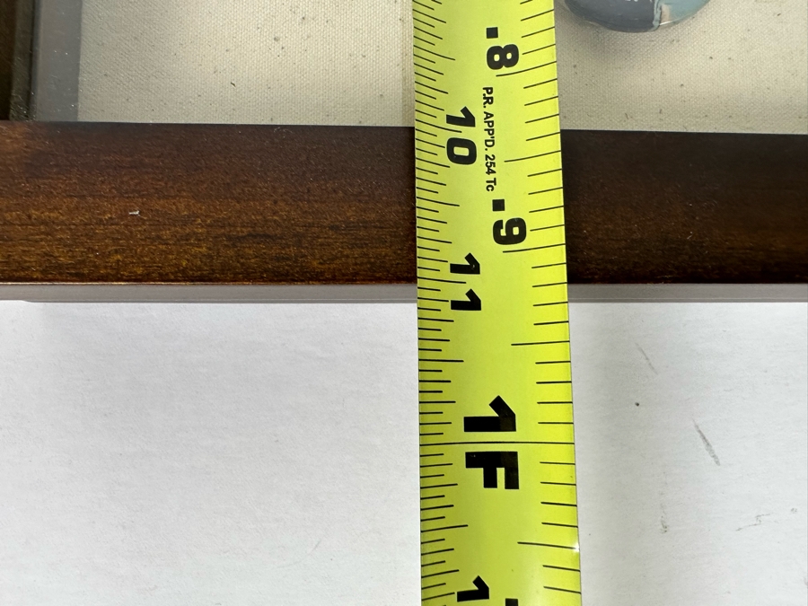 Collection Of Vintage Collectible Western Movie Star Actor Cowboy Buttons In Nice Shawdowbox Hinged Display Case 6 X 11 - See Photos [Photo 18]