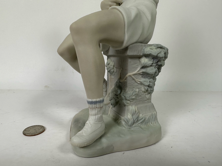 Vintage Lladro Matte Finish Male Tennis Player Figurine By Vincente ...