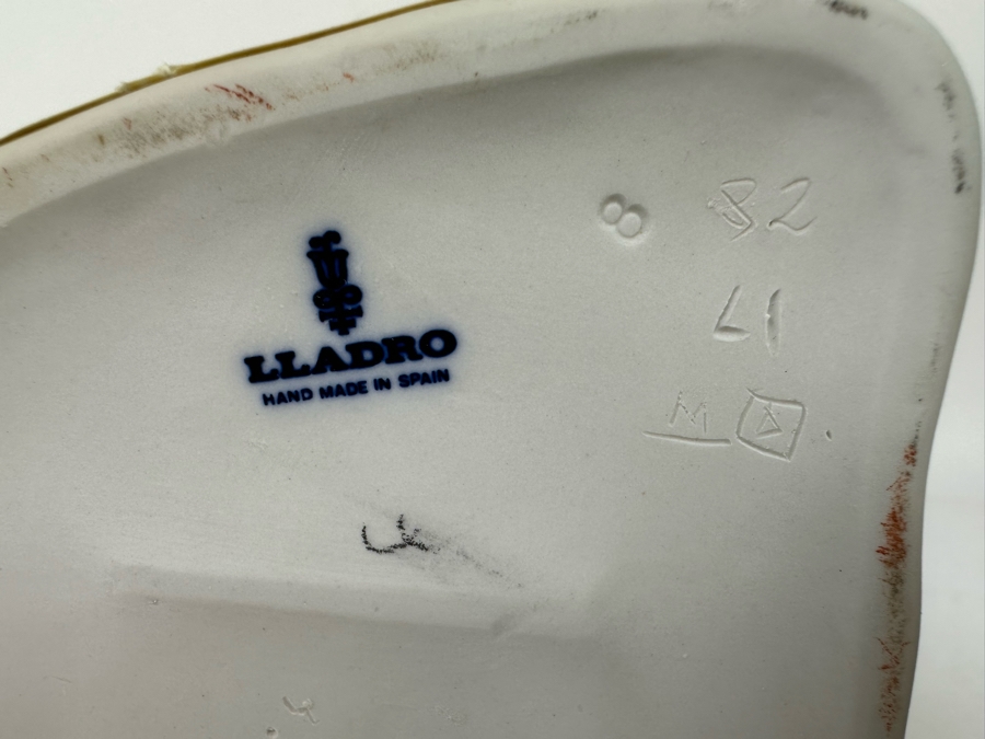 Vintage Lladro Matte Finish Male Tennis Player Figurine By Vincente Martinez 10.5H [Photo 10]