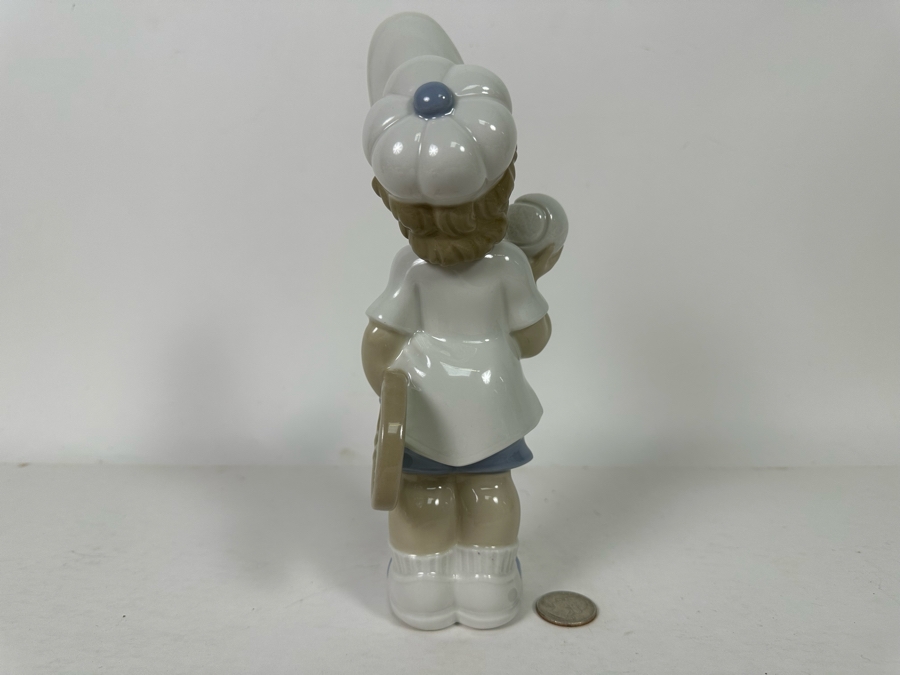 Lladro Tennis Player Puppet Figurine 9.5H [Photo 8]