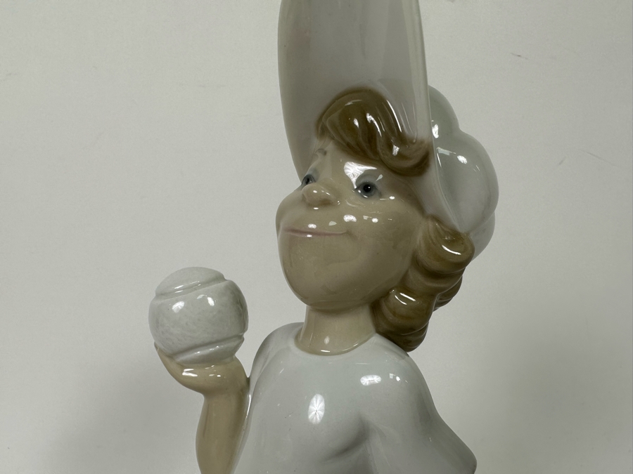 Lladro Tennis Player Puppet Figurine 9.5H [Photo 5]