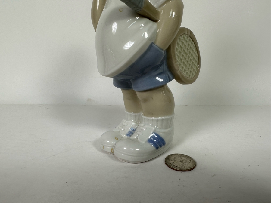 Lladro Tennis Player Puppet Figurine 9.5H [Photo 7]