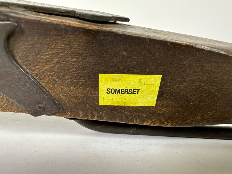 Vintage Wooden And Metal Handheld Crossbow 19W X 25L [Photo 9]