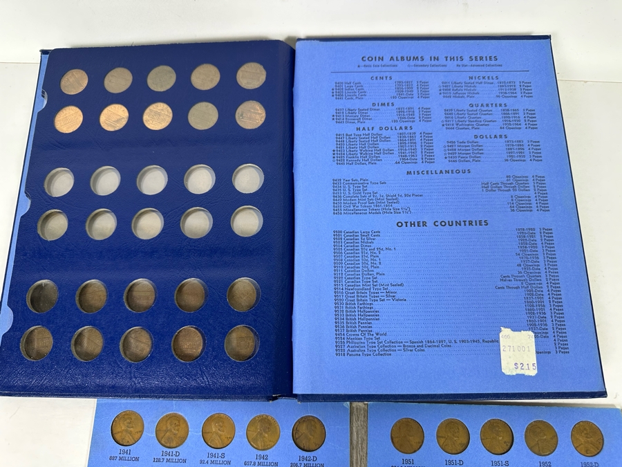Vintage Lincoln Head Pennies / Lincoln Wheat Penny Coin Collection - See Photos [Photo 12]