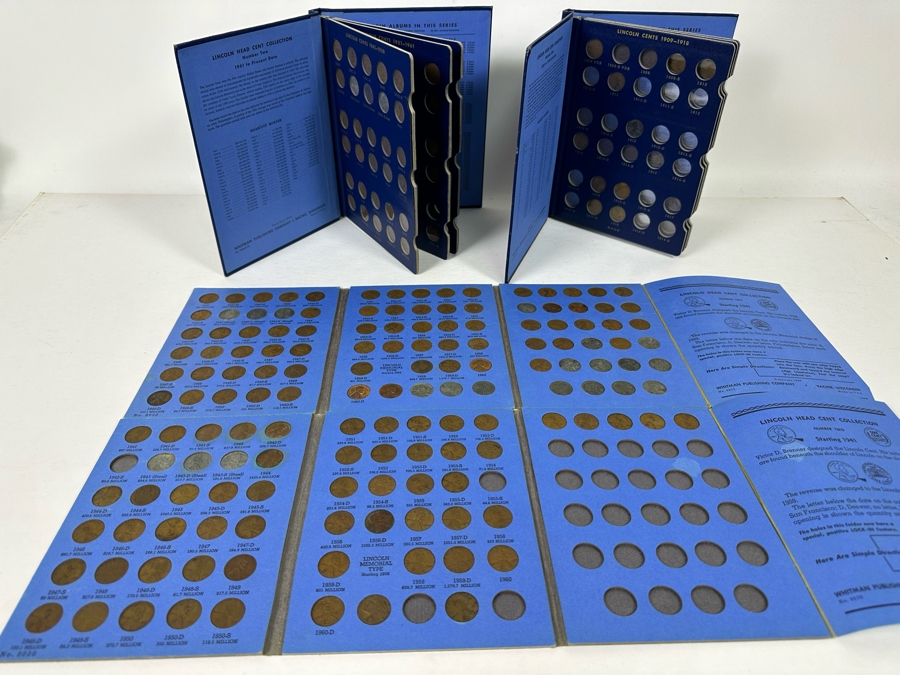 Vintage Lincoln Head Pennies / Lincoln Wheat Penny Coin Collection - See Photos [Photo 2]