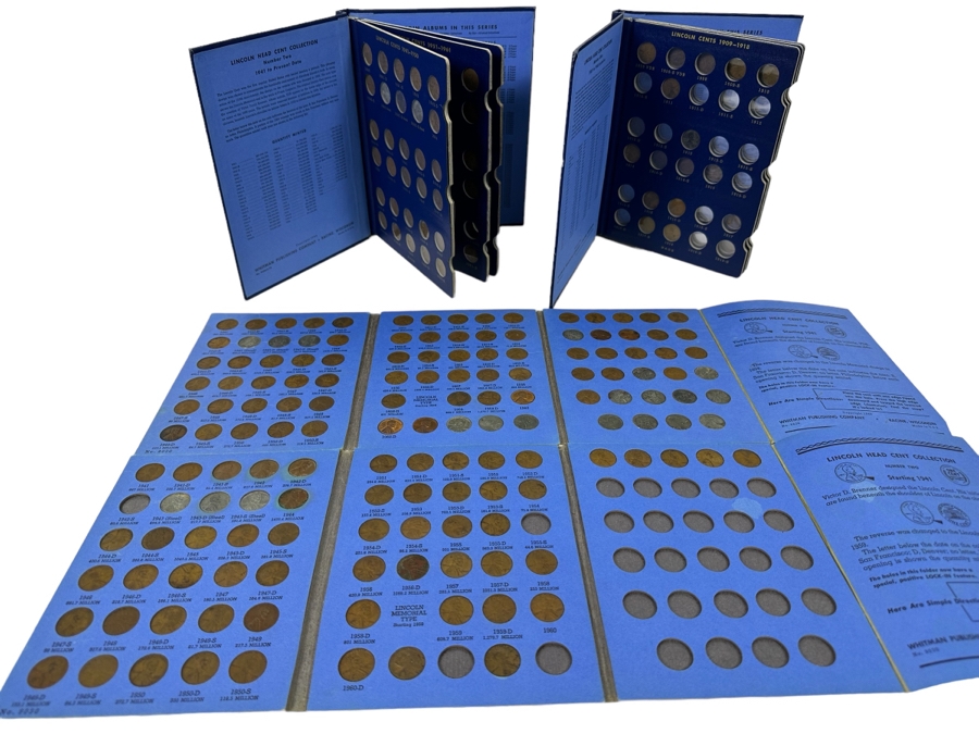 Vintage Lincoln Head Pennies / Lincoln Wheat Penny Coin Collection - See Photos [Photo 1]