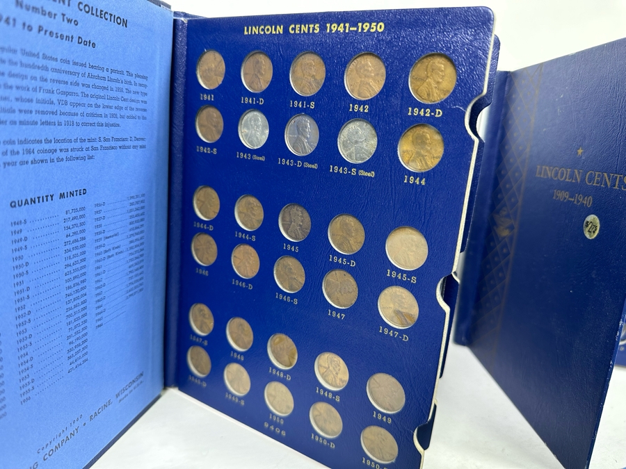Vintage Lincoln Head Pennies / Lincoln Wheat Penny Coin Collection - See Photos [Photo 4]