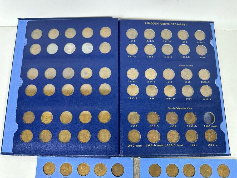 Vintage Lincoln Head Pennies / Lincoln Wheat Penny Coin Collection - See Photos [Photo 10]