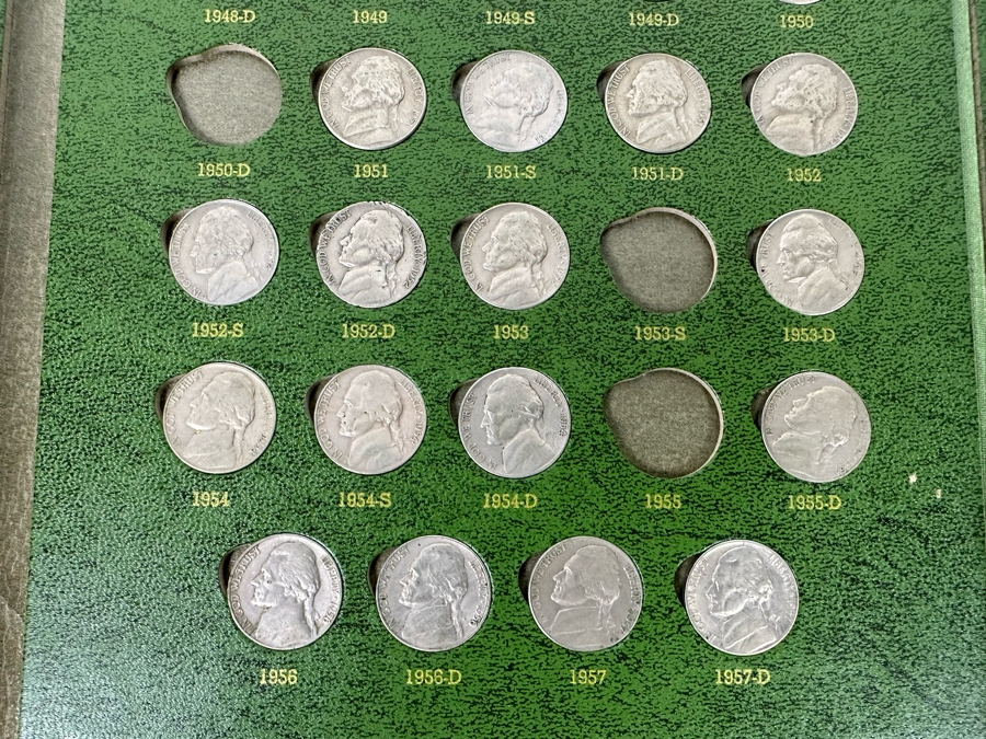 Vintage Nickels Coin Collection Featuring Buffalo Nickels, 1910 Liberty Head Nickel And Jefferson Nickels - See Photos [Photo 17]