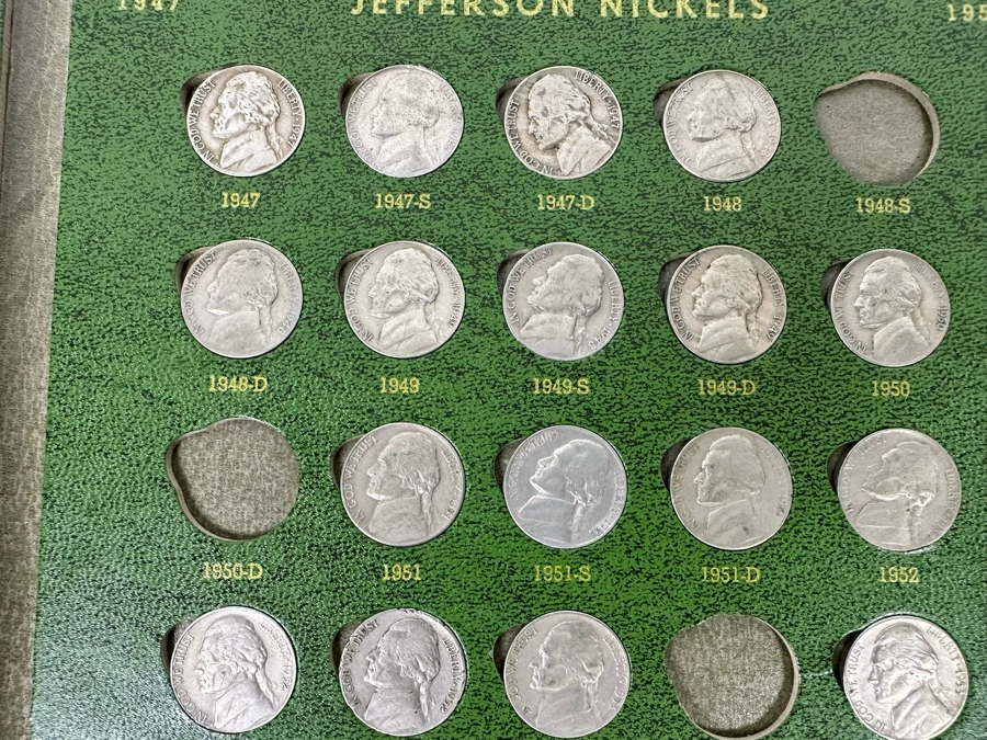 Vintage Nickels Coin Collection Featuring Buffalo Nickels, 1910 Liberty Head Nickel And Jefferson Nickels - See Photos [Photo 16]