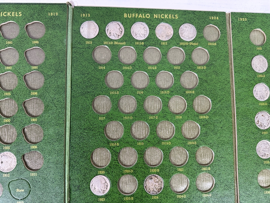Vintage Nickels Coin Collection Featuring Buffalo Nickels 1910 Liberty Vintage Nickels Coin Collection Featuring Buffalo Nickels 1910 Liberty