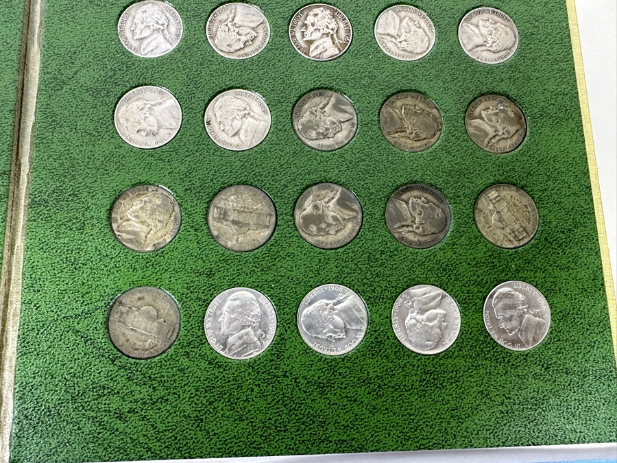 Vintage Nickels Coin Collection Featuring Buffalo Nickels, 1910 Liberty Head Nickel And Jefferson Nickels - See Photos [Photo 23]