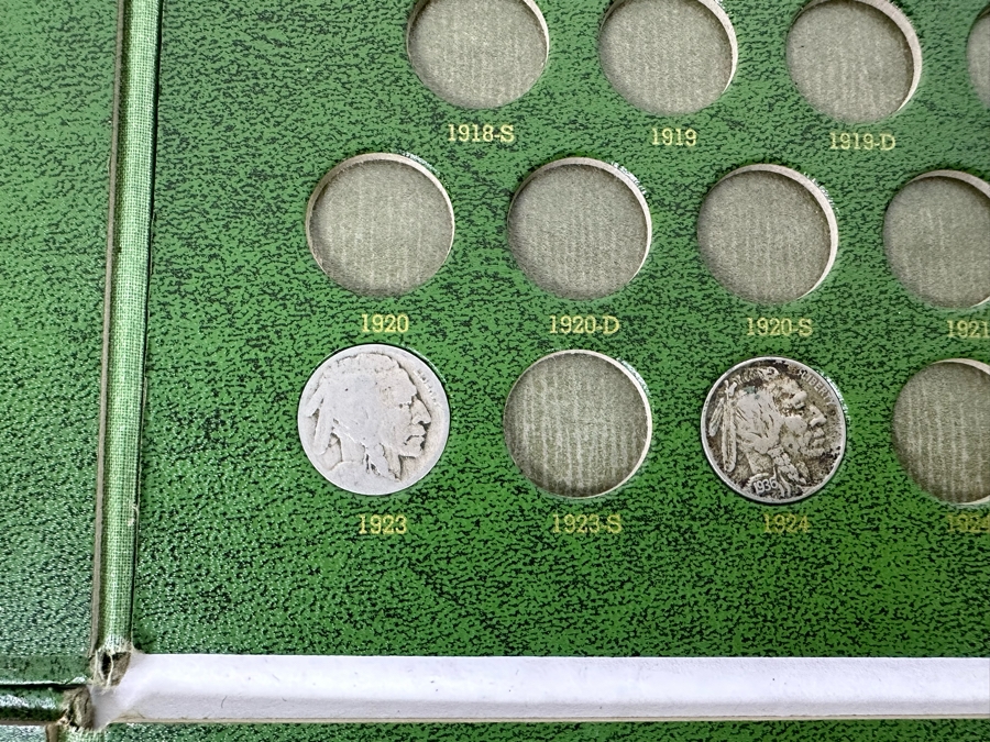 Vintage Nickels Coin Collection Featuring Buffalo Nickels, 1910 Liberty Head Nickel And Jefferson Nickels - See Photos [Photo 9]