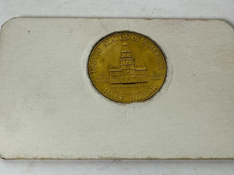 Bicentennial 24K Gold Quadruple Plated Kennedy Half Dollar [Photo 4]