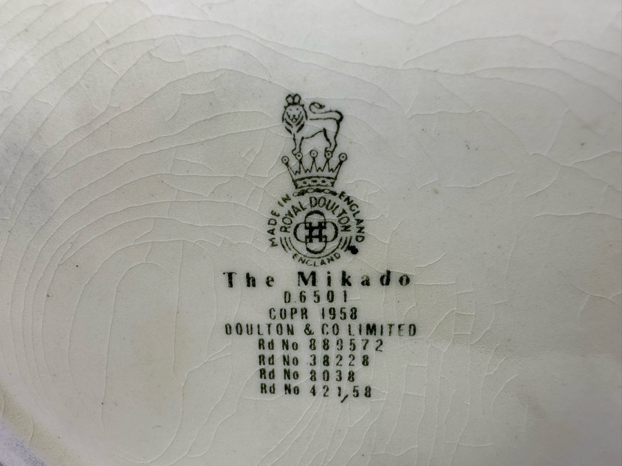 Vintage Royal Doulton Large Character Mug 'The Mikado' D6501 [Photo 13]