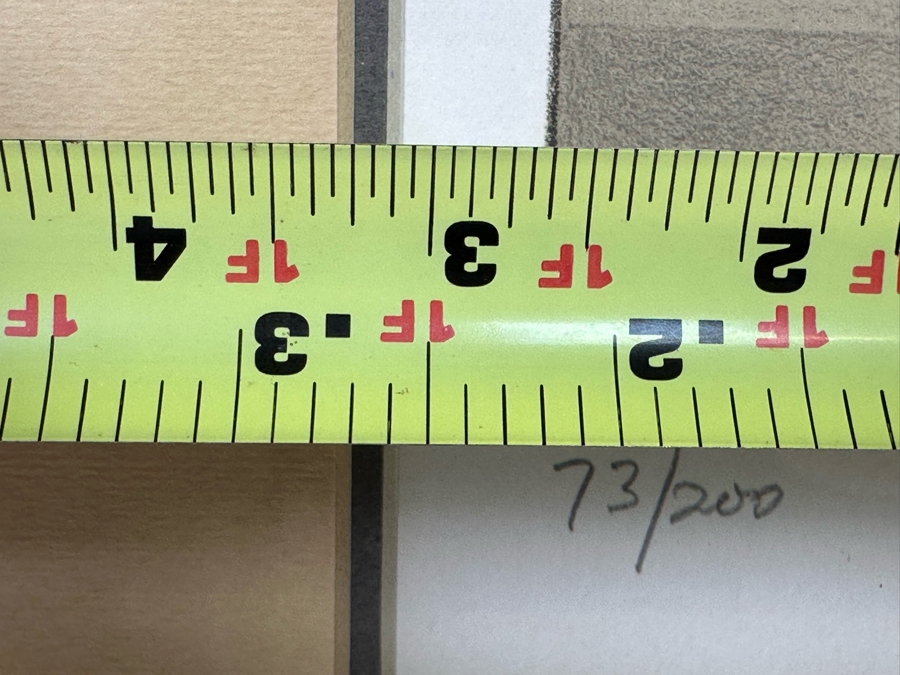 Norman Rockwell (1894-1978) Hand Signed Limited Edition Lithograph From The Tom Sawyer Suite Church (Sepia) Numbered 73 Of 200 1976 15W X 20H Framed 22W X 27.5H  [Photo 13]