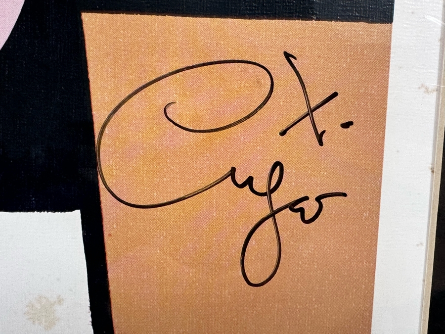 Xavier Cugat (1900-1990, Spain) Hand Signed Limited Edition Print Henry Kissinger On A Chess Board Playing Political Chess Numbered 4 Of 200 1975 19 X 25.5 Framed 25 X 32 [Photo 11]